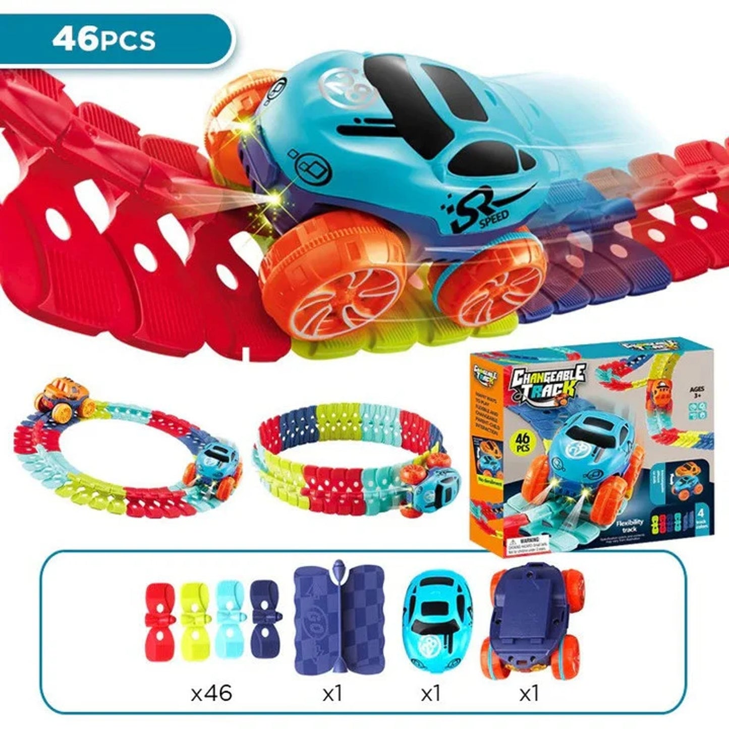 Changeable Track 46 Piece Set