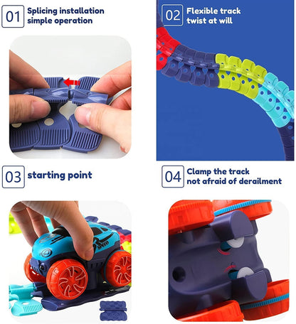 Changeable Track™ - Flexible Race Track