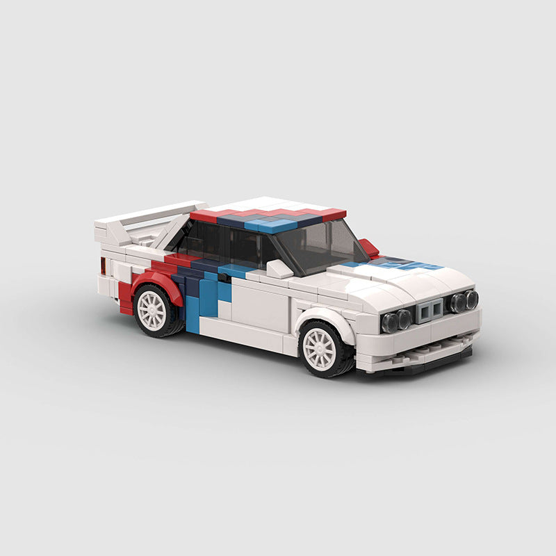 Miniature Car Blocks - BMW M3 E30 - Striped