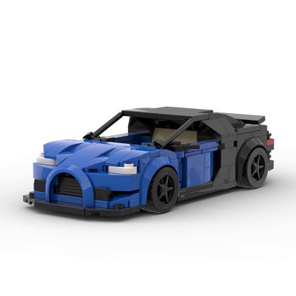 Miniature Car Blocks - Bugatti Chiron