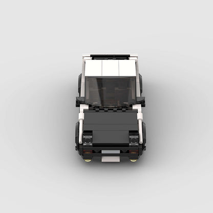 Miniature  Car Blocks - Toyota AE86 - Initial D Top