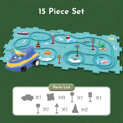 Puzzle Racer Ocean Theme 15 pieces