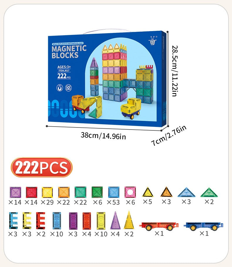 LightCraft Magnetic Prism Tiles™