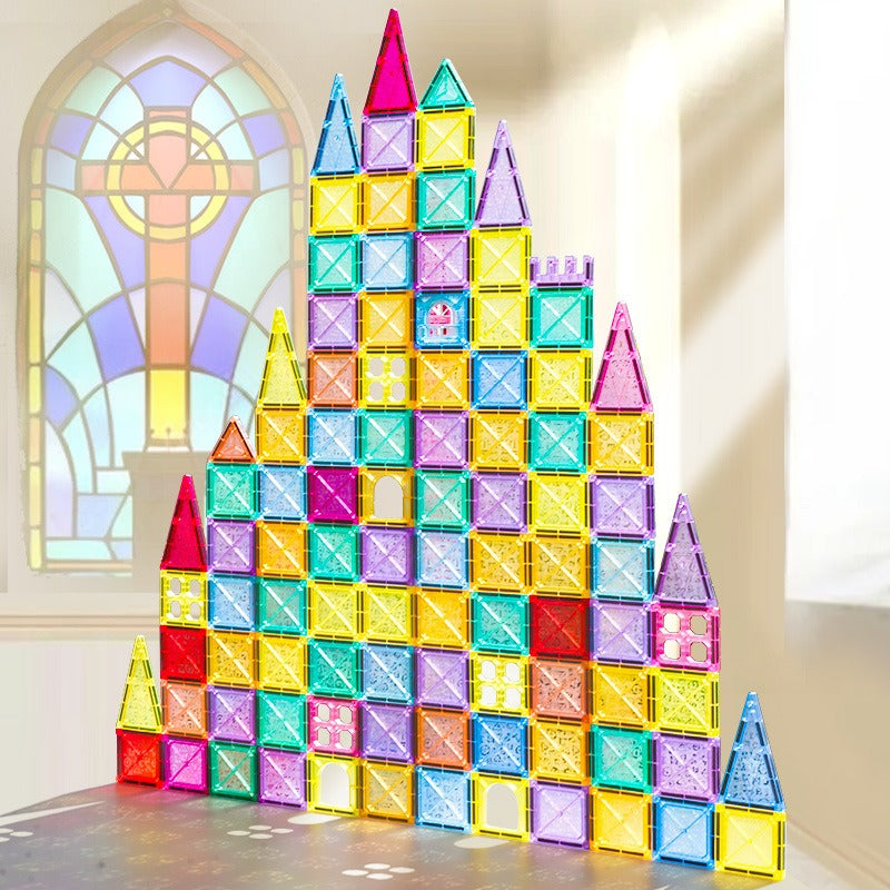 LightCraft Magnetic Prism Tiles™