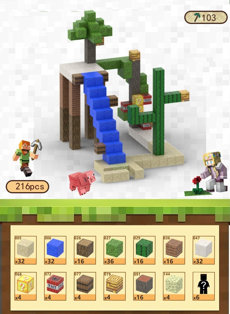 Minecraft Magnetic Building Blocks™