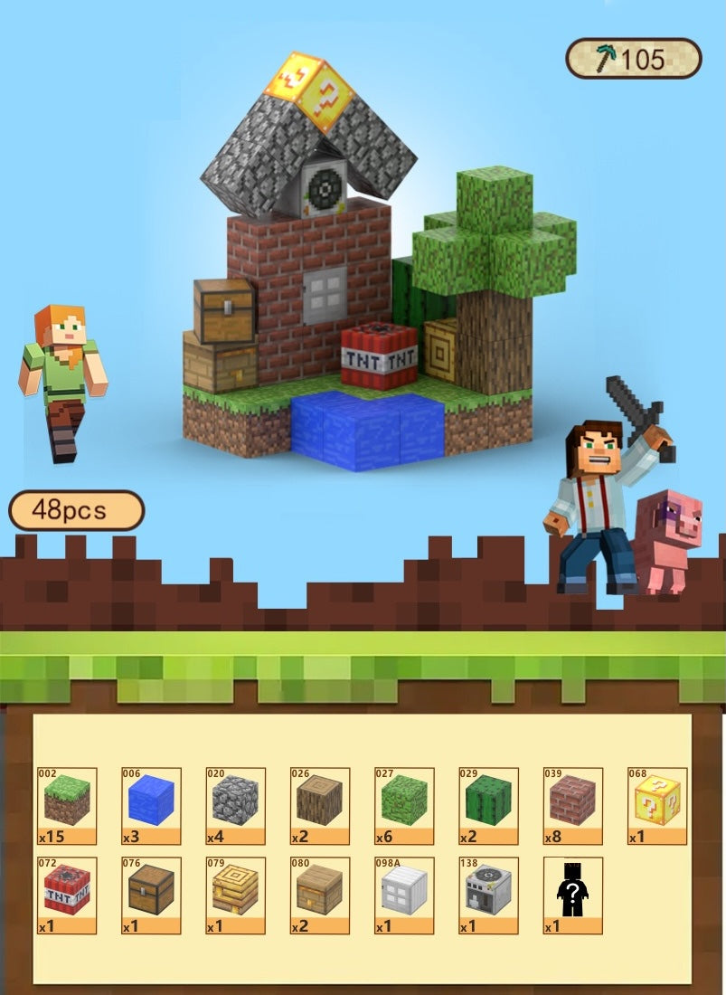 Minecraft Magnetic Building Blocks™