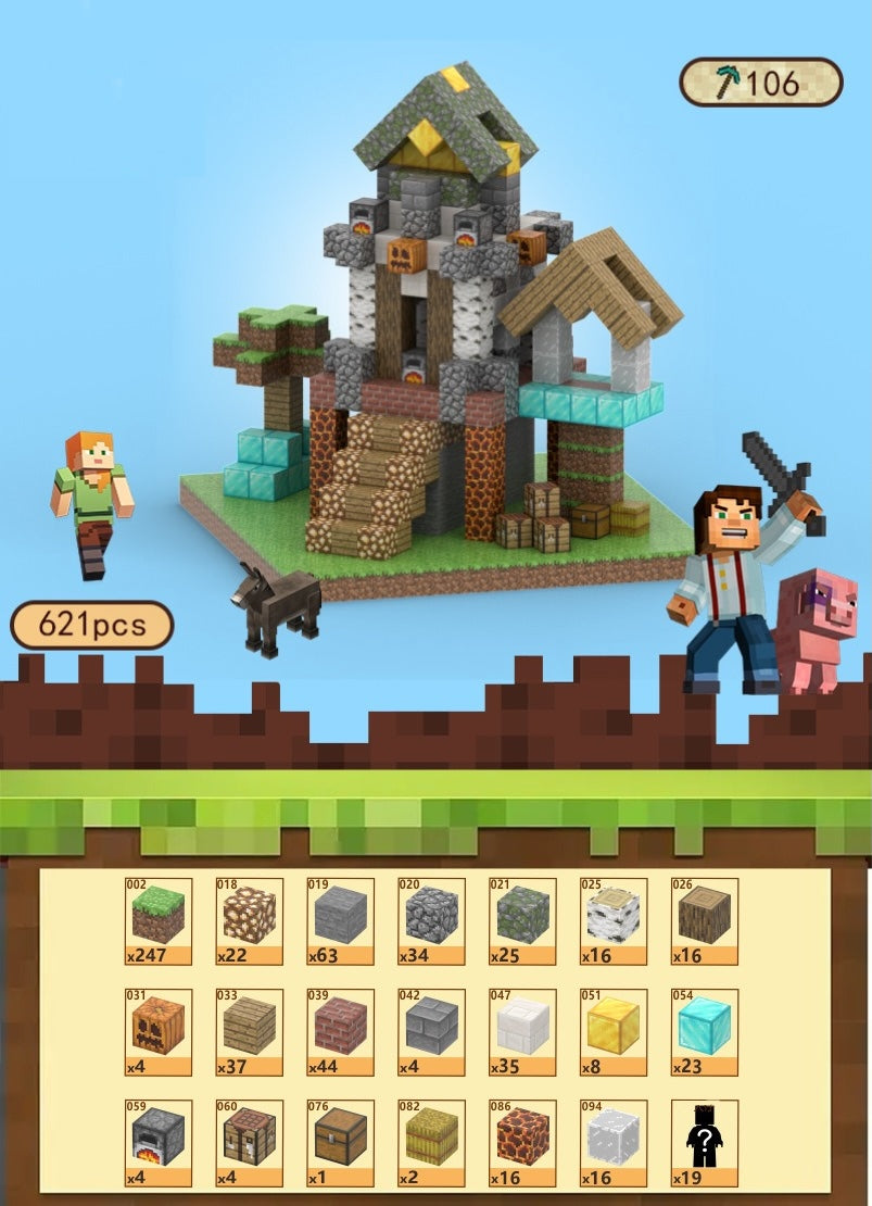 Minecraft Magnetic Building Blocks™