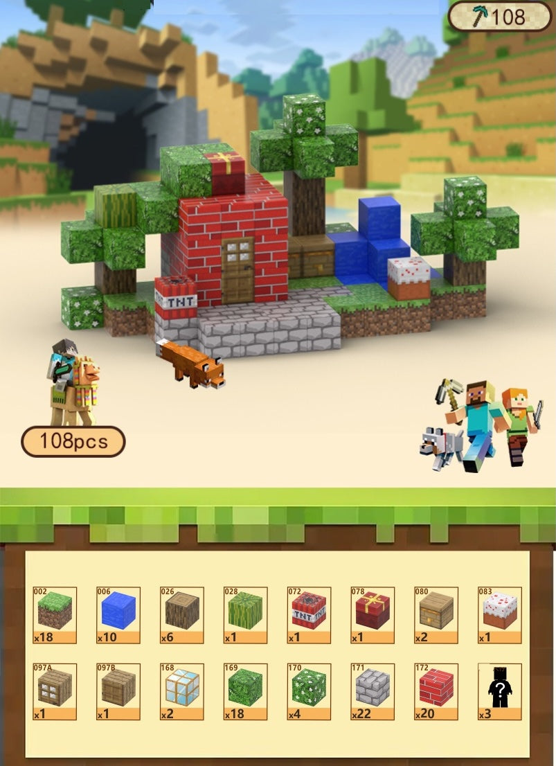 Minecraft Magnetic Building Blocks™