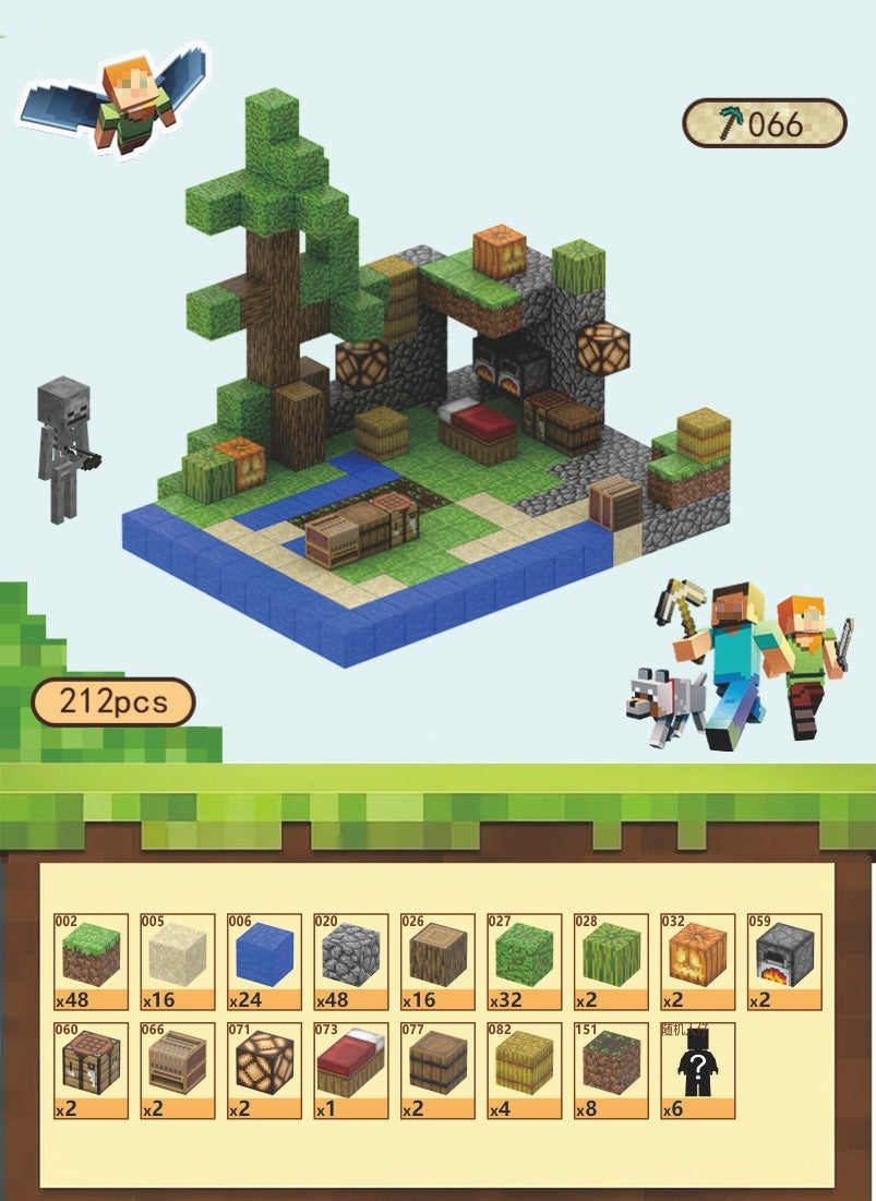 Minecraft Magnetic Building Blocks™