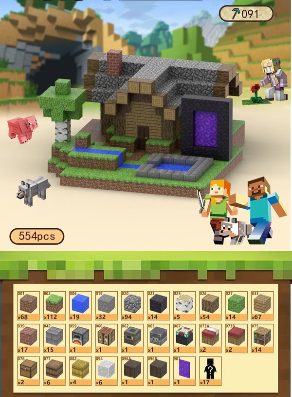 Minecraft Magnetic Building Blocks™