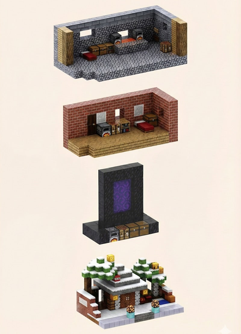 Minecraft Magnetic Building Blocks™