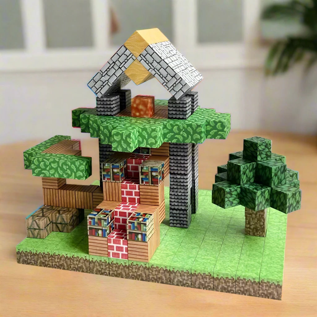 Magnetic Building Minecraft Minecraft Magnetic Building Blocks™ – Toy Fiction