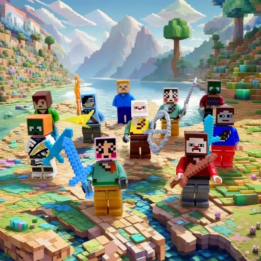 Toy Fiction - MInecraft Mini Figurines 